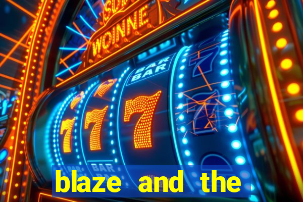 blaze and the monster machines logo font